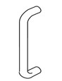 Trimco Trimco 1194 Straight Grip 3/4" Round (6", 8", 10", and 12" CTC options) TRI-1194
