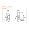 Von Duprin 6212WF Electric Strike for Mortise or Cylindrical Locks (Wood Doors)