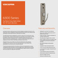 Von Duprin Von Duprin 6300 Surface Mounted Electric Strike for Rim Exit Devices VON-6300