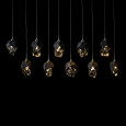 Hubbardton Forge HUB-131143 Chrysalis 10-Light Small Crystal Pendant