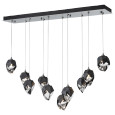 Hubbardton Forge HUB-131143 Chrysalis 10-Light Small Crystal Pendant