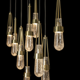 Hubbardton Forge HUB-131200 Link 10-Light Blown Glass Pendant