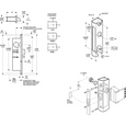 Adams Rite 4510 Series Standard Duty Electrified Deadlatch with Flat Faceplate