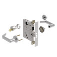 Schlage L9050 - Entrance/Office Omega Lever Mortise Lock - Grade 1 Non-Deadbolt Function Single Cylinder Keyed Lever Lock