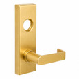 Dorma YR08 Wide Stile Exit Device Lever Trim, Escutcheon with R Lever Trim, Classroom Function