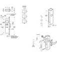 Adams Rite 4530 Standard Duty Deadlatch with Bolt Holdback Feature
