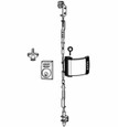 Adams Rite Adams Rite 4781 Two-Point Deadlatch with Paddle (Cylinder Not Included) ADA-4781