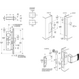 Adams Rite 4920AN Heavy Duty ANSI Deadlatch with Key-Controlled Bolt Hold-Back