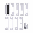 HES 1600 Series Electric Strike for Cylindrical or Mortise Latchbolt and Deadbolt Locks, Auto-Sensing 12/24 VDC, Body Only