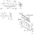 Adams Rite Adams Rite 1875 Two-Point Deadlock (Cylinder not included) ADA-1875-IB