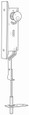 Adams Rite Adams Rite 1870 Series - Cylinder-Operated Flushbolt (Cylinder Not Included) ADA-1870