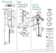 Adams Rite Adams Rite 1870 Series - Cylinder-Operated Flushbolt (Cylinder Not Included) ADA-1870