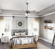 Hunter 52" 5 Blade Builder Ceiling Fan with LED Light Kit and Pull Chain (3 Bulb)