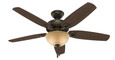 Hunter 52" 5 Blade Builder Ceiling Fan with LED Light Kit and Pull Chain