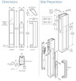 Adams Rite Adams Rite 4189 Flush Lockset with Deadlock (Individually Boxed) ADA-4189
