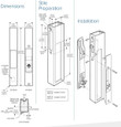 Adams Rite Adams Rite 4189 Flush Lockset with Deadlock (Individually Boxed) ADA-4189