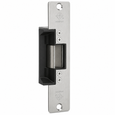 Adams Rite 7110 Electric Strike with 1-7/16" x 7-15/16" Flat Faceplate - Satin Chrome