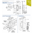 Adams Rite 7440 Series Ultraline Electric Strike with Field Selectable Fail-Safe/Fail-Secure Operation