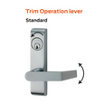Von Duprin 373L Lever - Key Unlocks Trim for 88 Series Exit Device