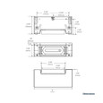 Securitron MM15 MEMLOCK Magnetic & Mechanical Lock SEC-MM15