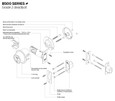 Schlage Schlage B561F Fire-Rated Cylinder Only x Blank Plate Deadbolt SCH-B561F-UL-KEYED