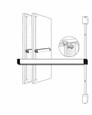 Adams Rite 3900 Fire Rated (Life-Safety) Concealed Vertical Rod Exit Device