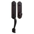 Weslock 6651 Mansion Handleset with Julienne Knob - Deadbolt Keyed One Side