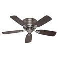 Hunter 42" 5 Blade Low Profile Low Profile Ceiling Fan and Pull Chain