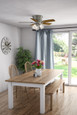 Hunter 42" 5 Blade Low Profile Low Profile Ceiling Fan and Pull Chain