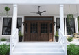 Hunter 52" 3 Blade Gallegos Damp Rated Ceiling Fan and Wall Control Hunter 52" 3 Blade Gallegos Damp Rated Ceiling Fan and Wall Control