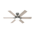 Hunter 52" 6 Blade Georgetown Ceiling Fan with LED Light Kit and Handheld Remote