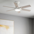 Hunter 52" 6 Blade Georgetown Ceiling Fan with LED Light Kit and Handheld Remote
