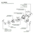 Schlage ALX Series Components Exploded View