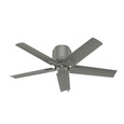 Hunter 44" 5 Blade Terrace Cove Low Profile Damp Rated Ceiling Fan and Pull Chain
