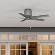 Hunter 44" 5 Blade Terrace Cove Low Profile Damp Rated Ceiling Fan and Pull Chain