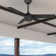 Hunter 44" 3 Blade Cassius Damp Rated Ceiling Fan and Pull Chain