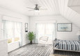 Hunter 44" 5 Blade Aren Low Profile Ceiling Fan with LED Light Kit and Pull Chain
