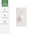 Hunter 52" 3 Blade Cabo Frio Damp Rated Ceiling Fan and Wall Control