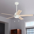 Hunter 52" 5 Blade Erling Ceiling Fan with LED Light Kit and Pull Chain