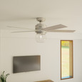 Hunter 52" 5 Blade Xidane Ceiling Fan with LED Light Kit and Handheld Remote