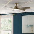 Hunter 52" 6 Blade Donatella Ceiling Fan with LED Light Kit and Handheld Remote