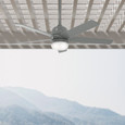 Hunter 52" 5 Blade Anorak WeatherMax Indoor / Outdoor Ceiling Fan with LED Light Kit and Wall Control