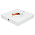 NUVO Lighting 62-1747-EM BLINK Pro, Emergency Battery Backup, 7in, Square Shape, White Finish