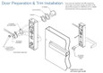 Adams Rite Adams Rite 3080 Series - Entry Trim for Exit Device and Deadlatch (Cylinder Not Included) ADA-3080