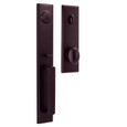 Weslock 6691 Belmont Handleset with JulienneKnob - Deadbolt Keyed One Side