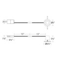 WAC Lighting Blaze 6" Round Downlight Remodel 5CCT