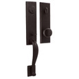 Weslock 7931 Greystone Keyed Entry Handle with Wexford knob