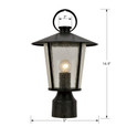 Crystorama AND-9207 Andover 1 Light Outdoor Post