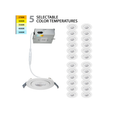 WAC Lighting Lotos 6" Round Adjustable Downlight 5CCT