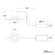 WAC Lighting Patriot 5CCT 3" Round Downlight Remodel